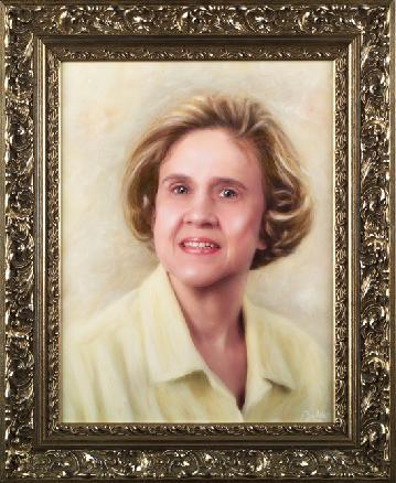 Oil Portrait of Mrs. Veillion