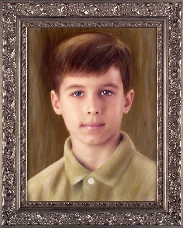 Oil Portrait of Nicholas