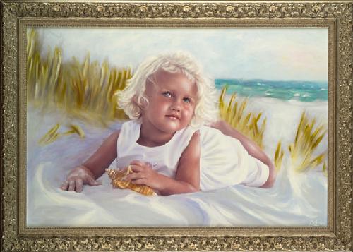 Oil Portraits Lake Charles Baton Rouge Shreveport New Orleans Birmingham Huntsville Memphis Fairhope Point Clear Gulf Shores Charlotte Myrtle Beach Key West Tampa" "Beach Oil Portraits, Beach Paintings, Beach Portrait, WPB, West Palm Beach