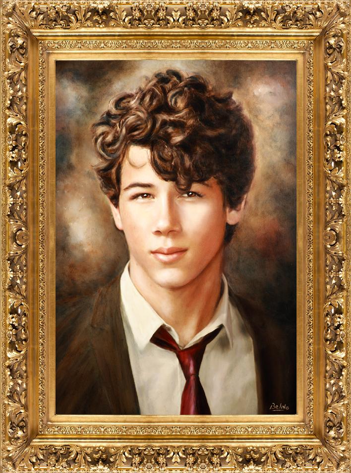 Houston The Woodlands The Hamptons Baton Rouge Portrait Artist near me Portrait Studio Oil Portraits CEO Lexus Land Rover Maserati Miami Memphis Dallas FT Worth "Nick Jonas"